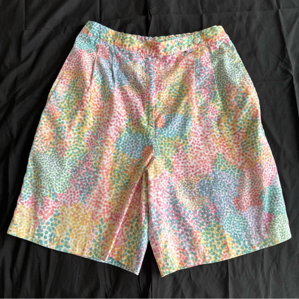 Vintage High Waisted Pastel Shorts